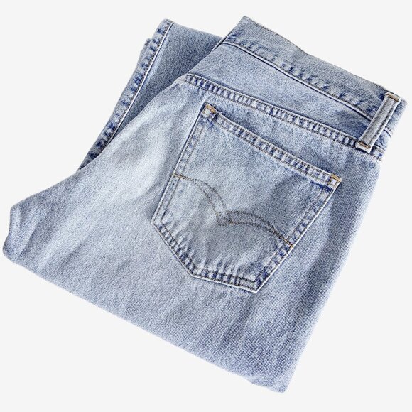 Vintage Y2K Faded Light Wash Low Rise Jeans by REPLAY / Made in Italy / Small - Picture 2 of 11